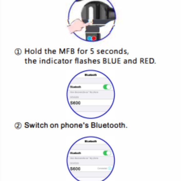 Wireless Headset S600 - Picture 3 of 5